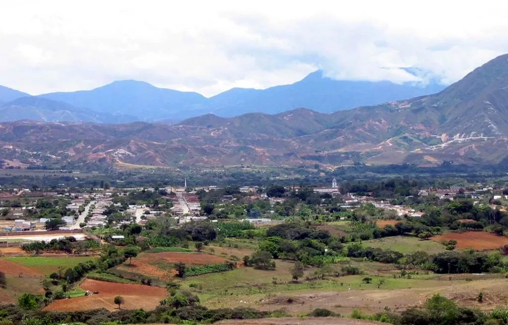 Panorámica del valle de Ábrego, Norte de Santander, donde están nuestros lotes en venta